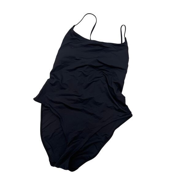 Everlane Swimsuit The String Renew Nylon One Piece Women Size 2XL Black - Picture 3 of 7